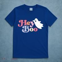 Hey Boo Halloween Great Gift Funny Ghost Boo Halloween Costume Gift T-Shirt thumb 5