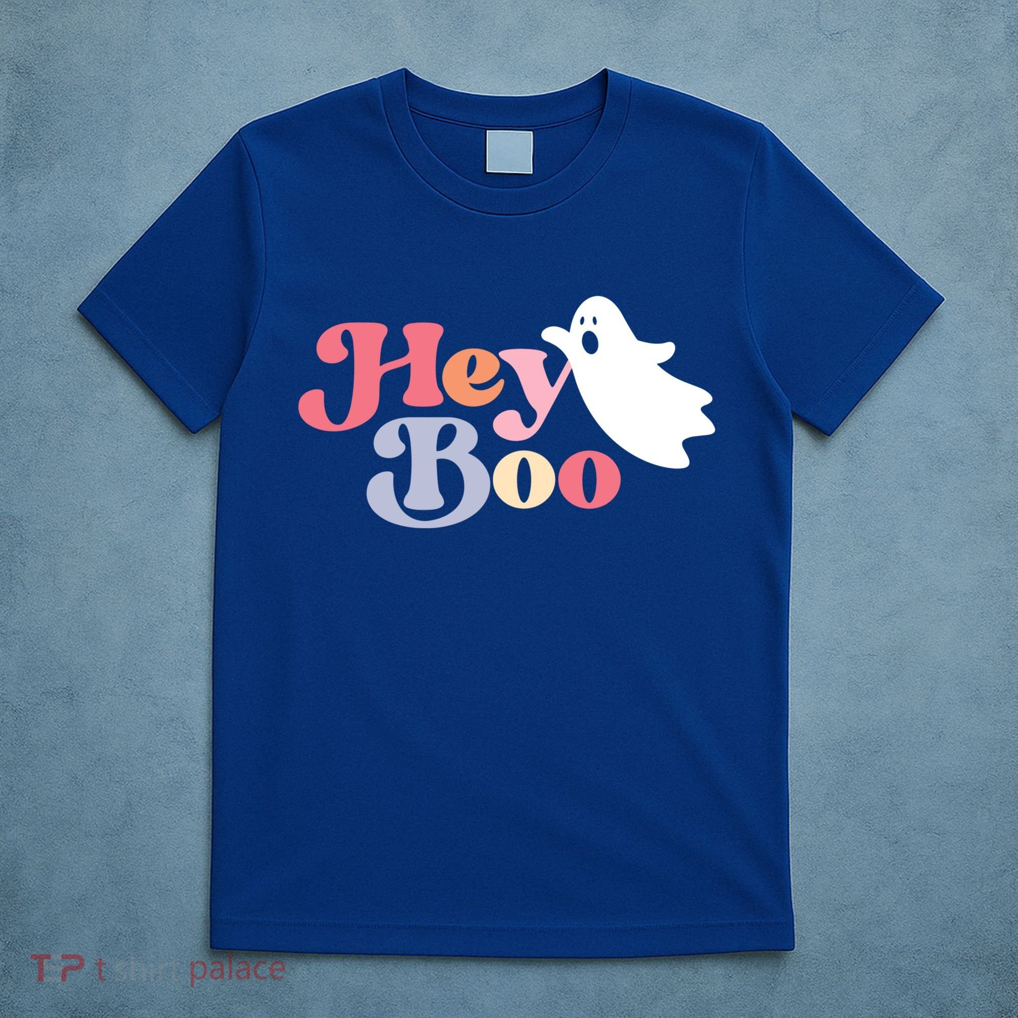 Hey Boo Halloween Great Gift Funny Ghost Boo Halloween Costume Gift T-Shirt