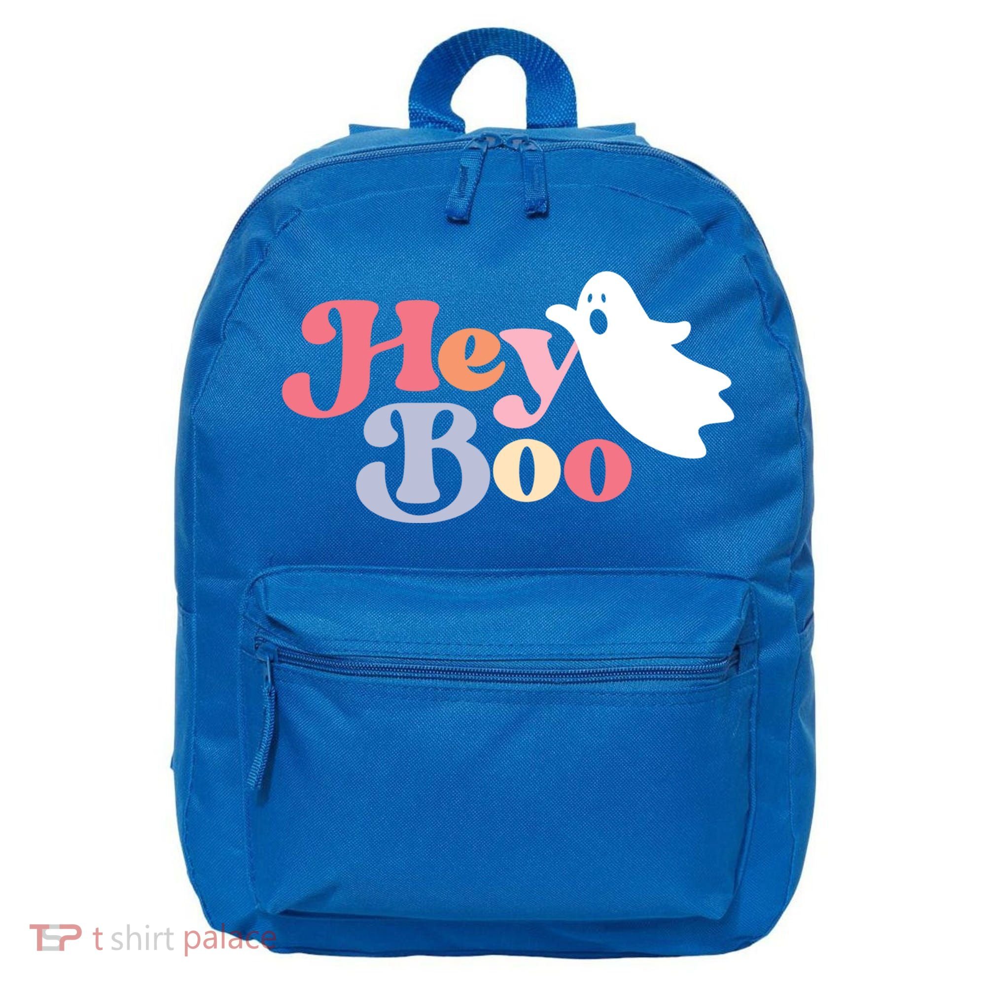 Hey Boo Halloween Great Gift Funny Ghost Boo Halloween Costume Gift 16 in Basic Backpack