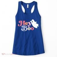 Hey Boo Halloween Great Gift Funny Ghost Boo Halloween Costume Gift Women's Tank Top thumb 0