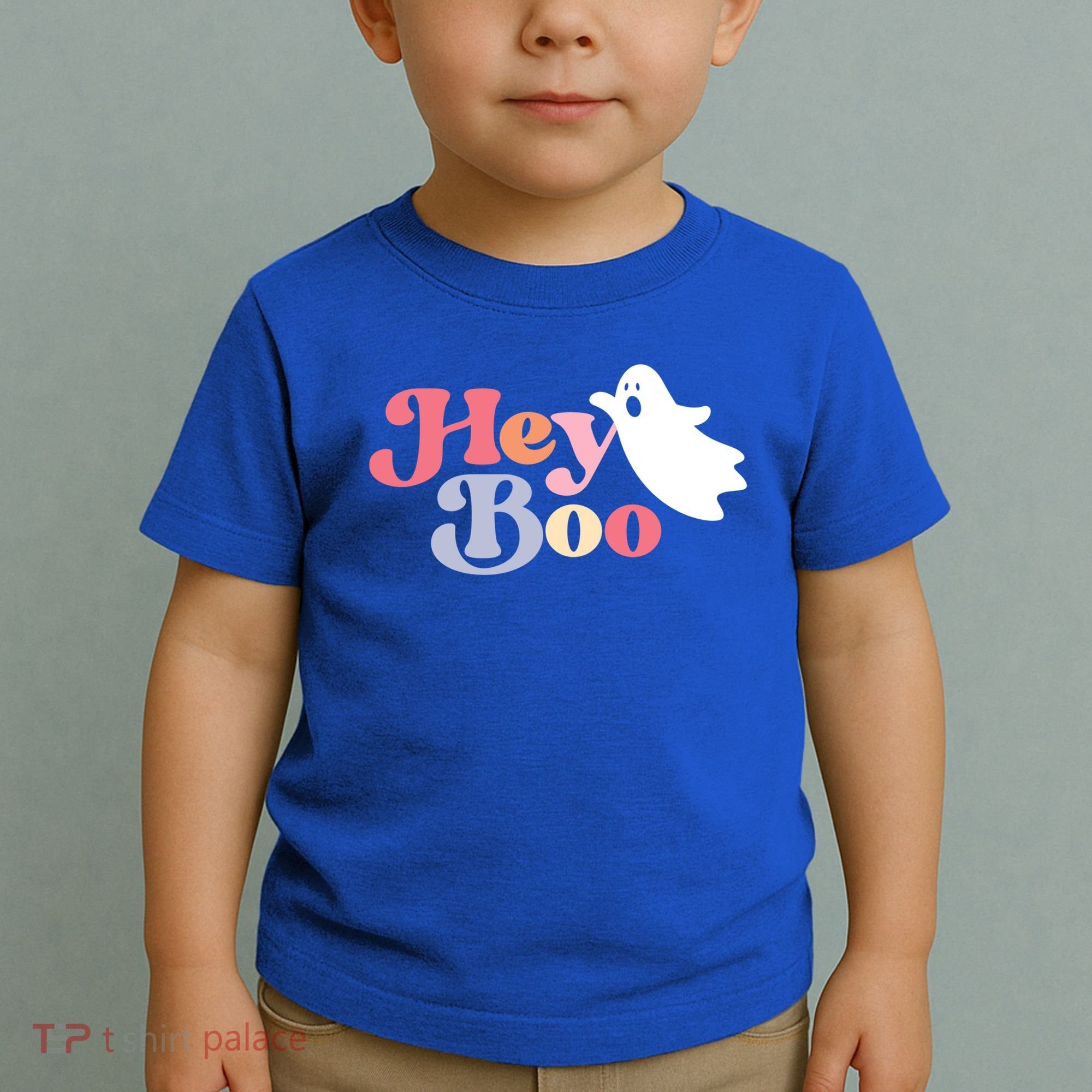 Hey Boo Halloween Great Gift Funny Ghost Boo Halloween Costume Gift Toddler T-Shirt