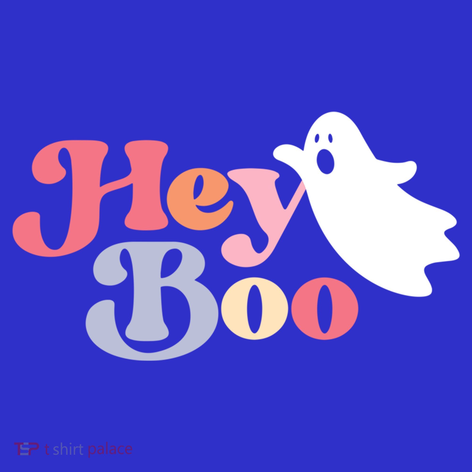 Hey Boo Halloween Great Gift Funny Ghost Boo Halloween Costume Gift Visor