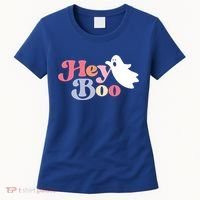 Hey Boo Halloween Great Gift Funny Ghost Boo Halloween Costume Gift Women's T-Shirt thumb 0