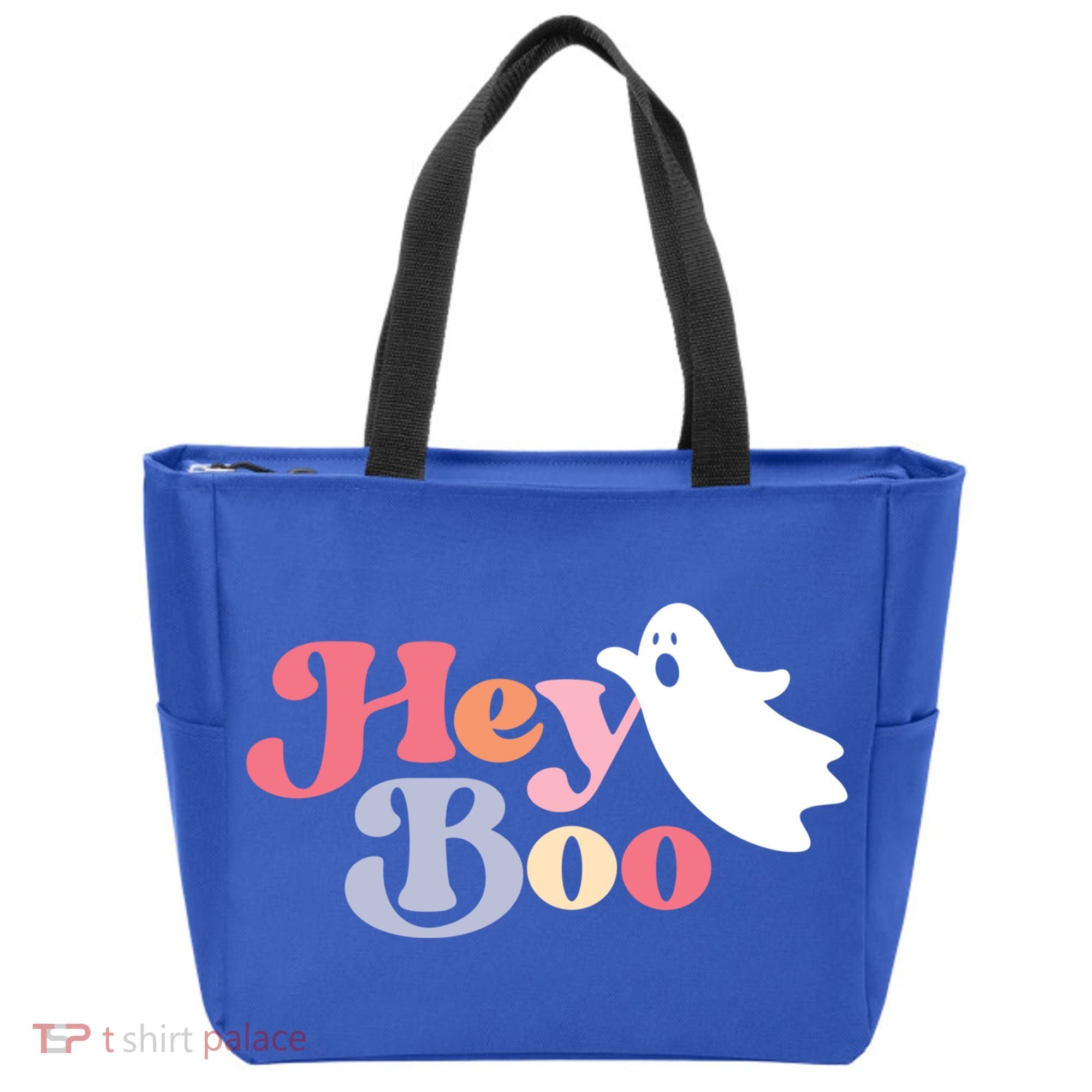 Hey Boo Halloween Great Gift Funny Ghost Boo Halloween Costume Gift Tote Bag