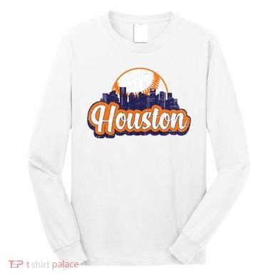 Houston Baseball Long Sleeve Shirt