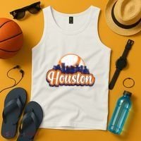Houston Baseball Tank Top thumb 4