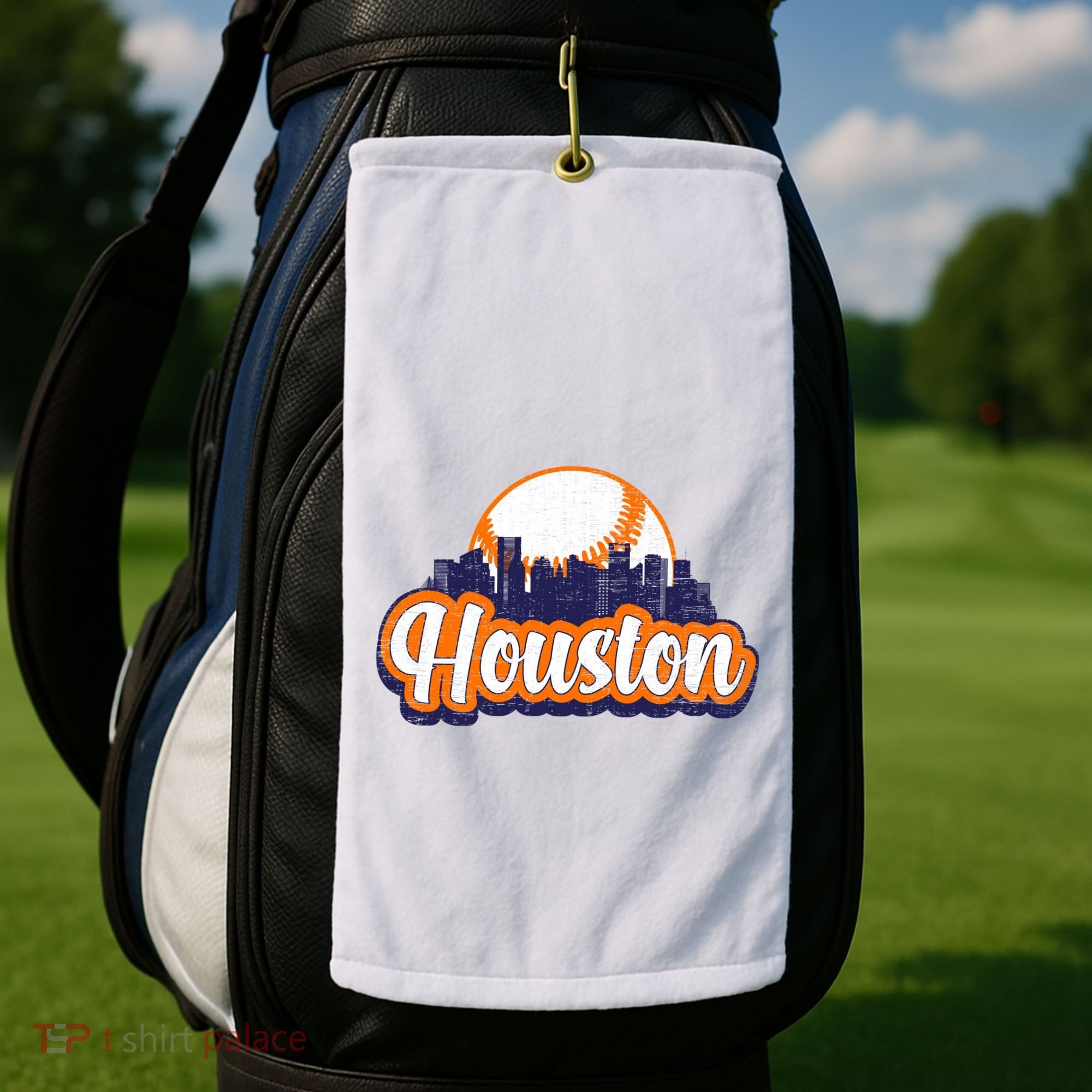 Houston Baseball Golf Towel