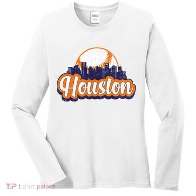 Houston Baseball Women's Long Sleeve Shirt