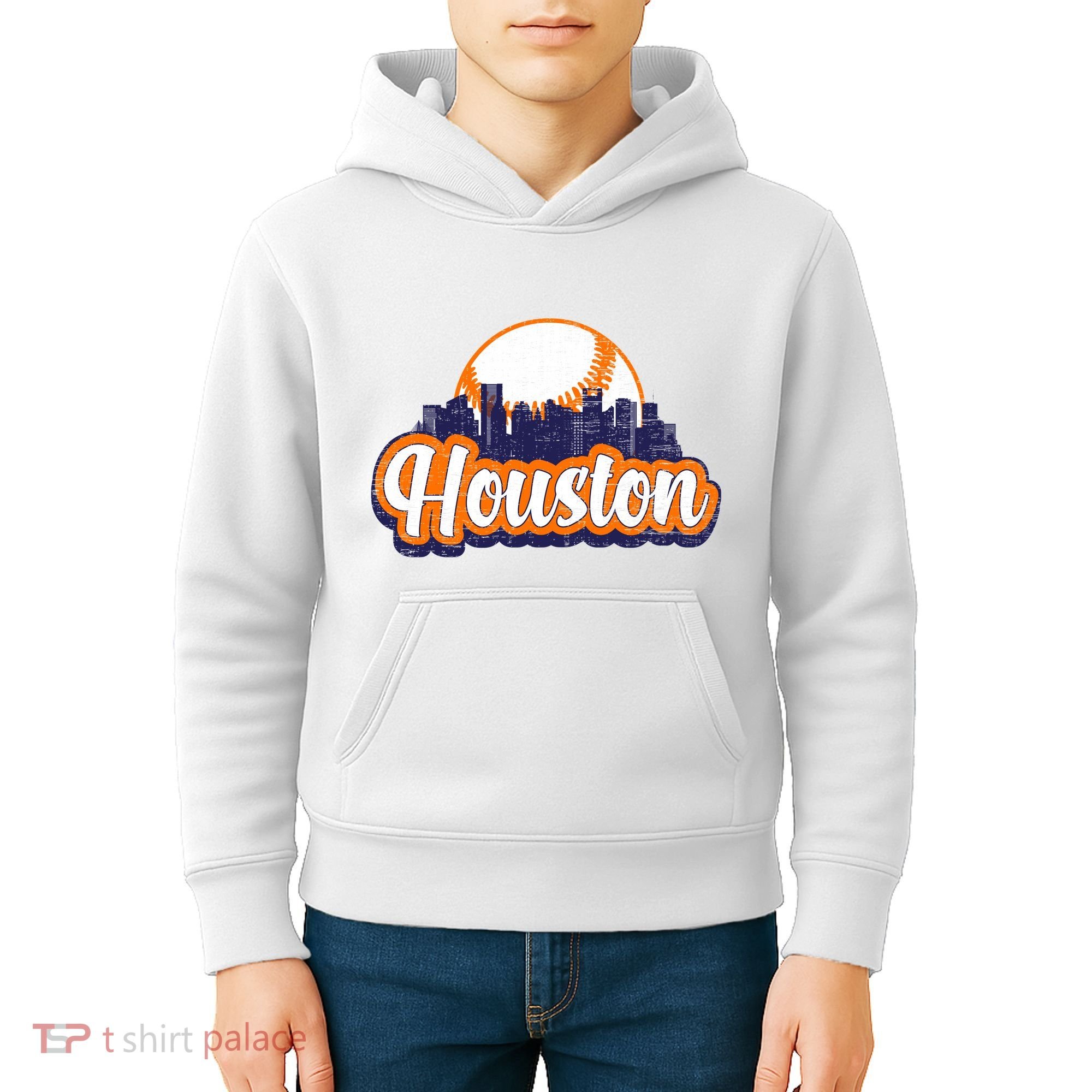 Houston Baseball Kids Hoodie