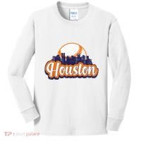 Houston Baseball Kids Long Sleeve Shirt thumb 0