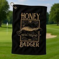 Honey Badger Golf Towel thumb 1