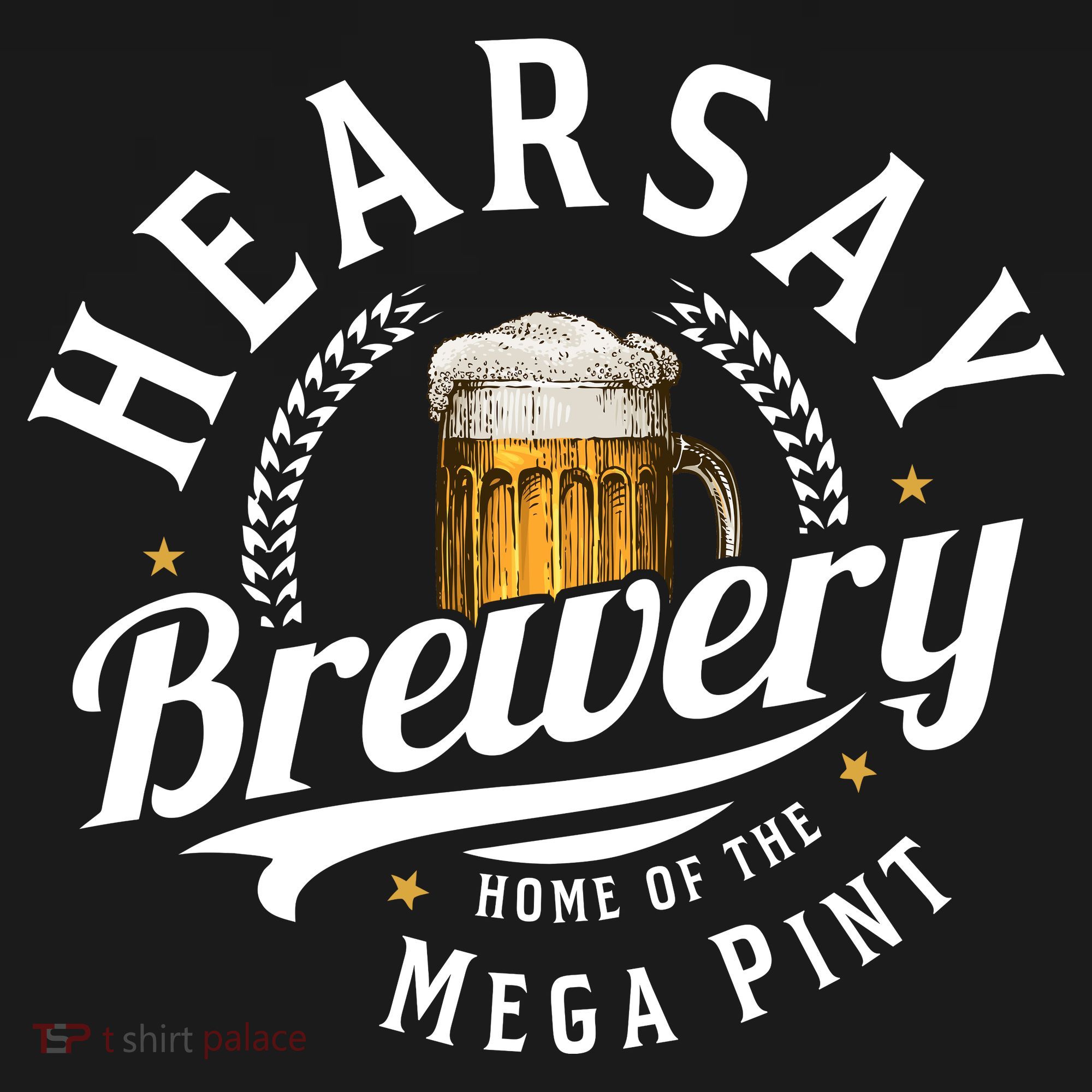 Hearsay Brewery Home Of The Mega Pint Beer Funny Mousepad