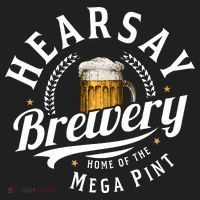 Hearsay Brewery Home Of The Mega Pint Beer Funny Hat thumb 2