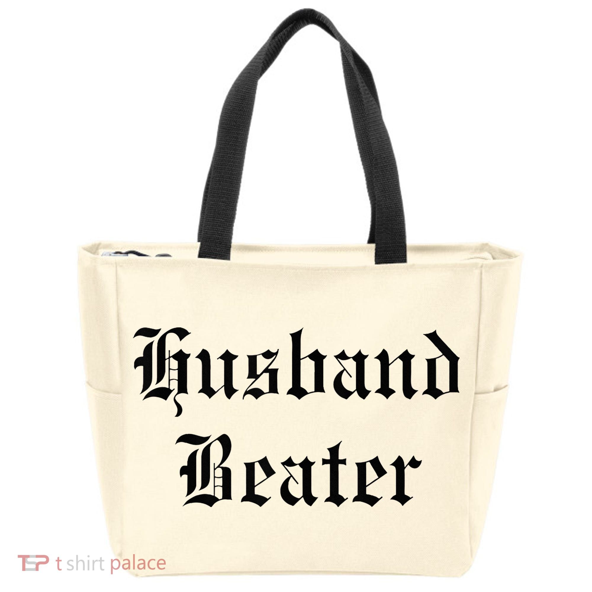Husband Beater Tote Bag