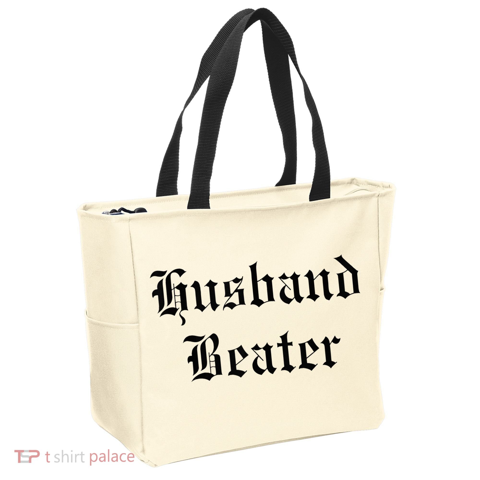 Husband Beater Tote Bag
