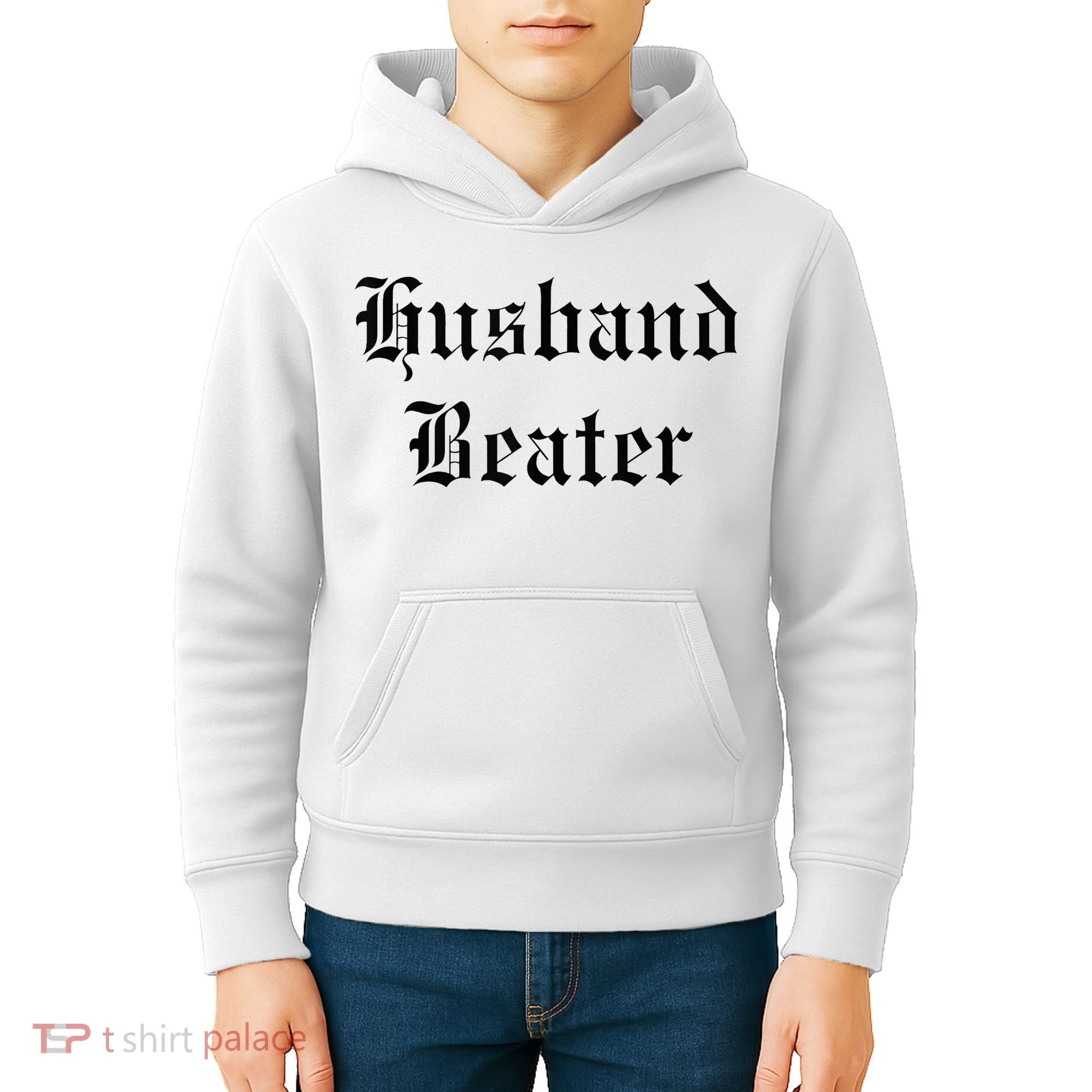 Husband Beater Kids Hoodie