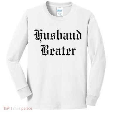 Husband Beater Kids Long Sleeve Shirt
