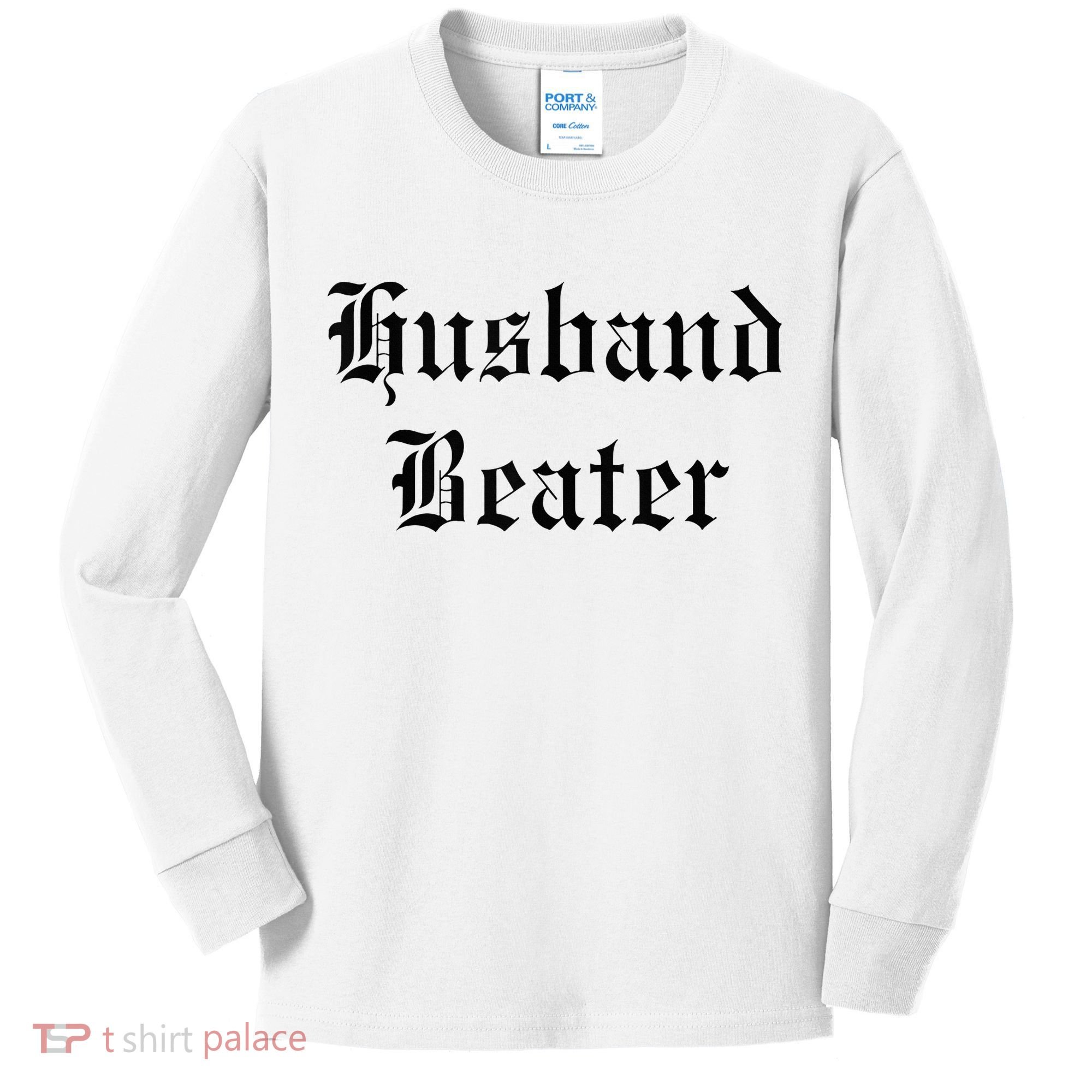 Husband Beater Kids Long Sleeve Shirt