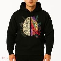 Human Brain Hoodie thumb 2