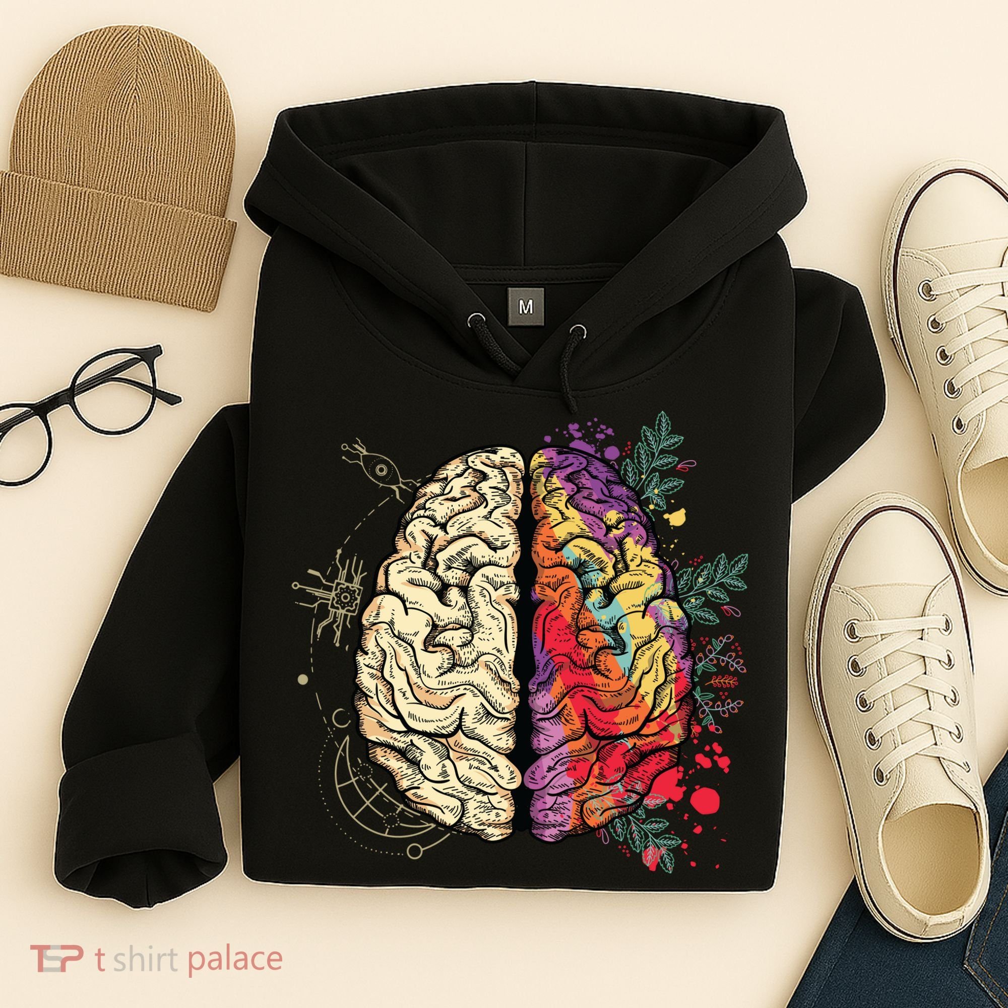 Human Brain Hoodie