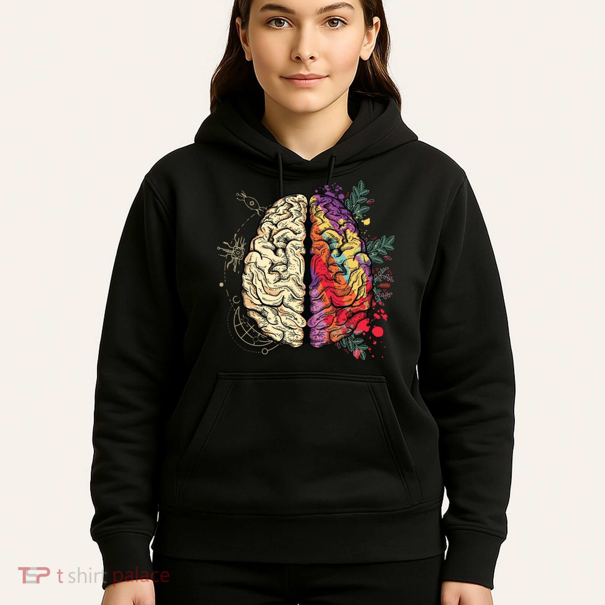Human Brain Hoodie