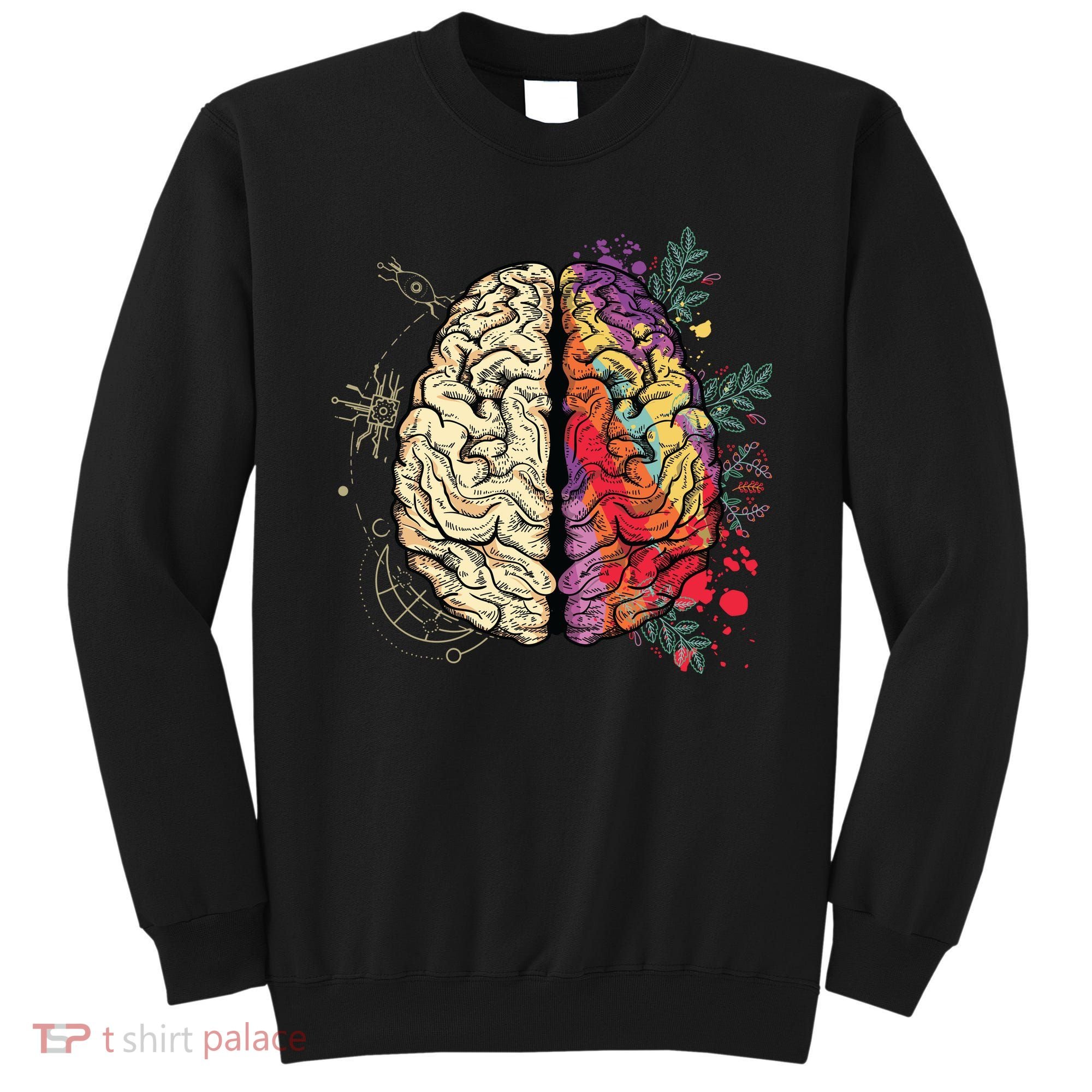 Human Brain Sweatshirt