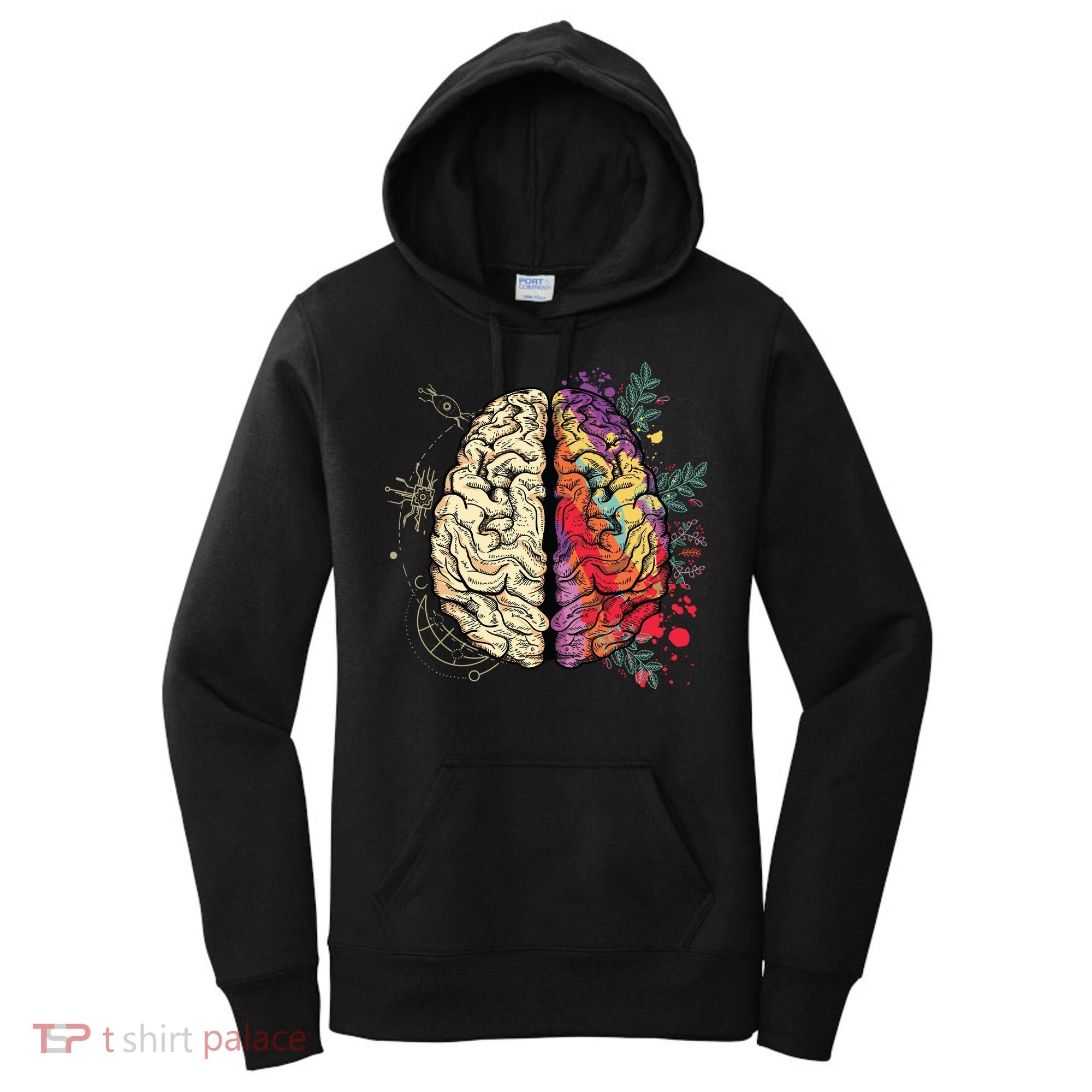 Human Brain Women's Hoodie