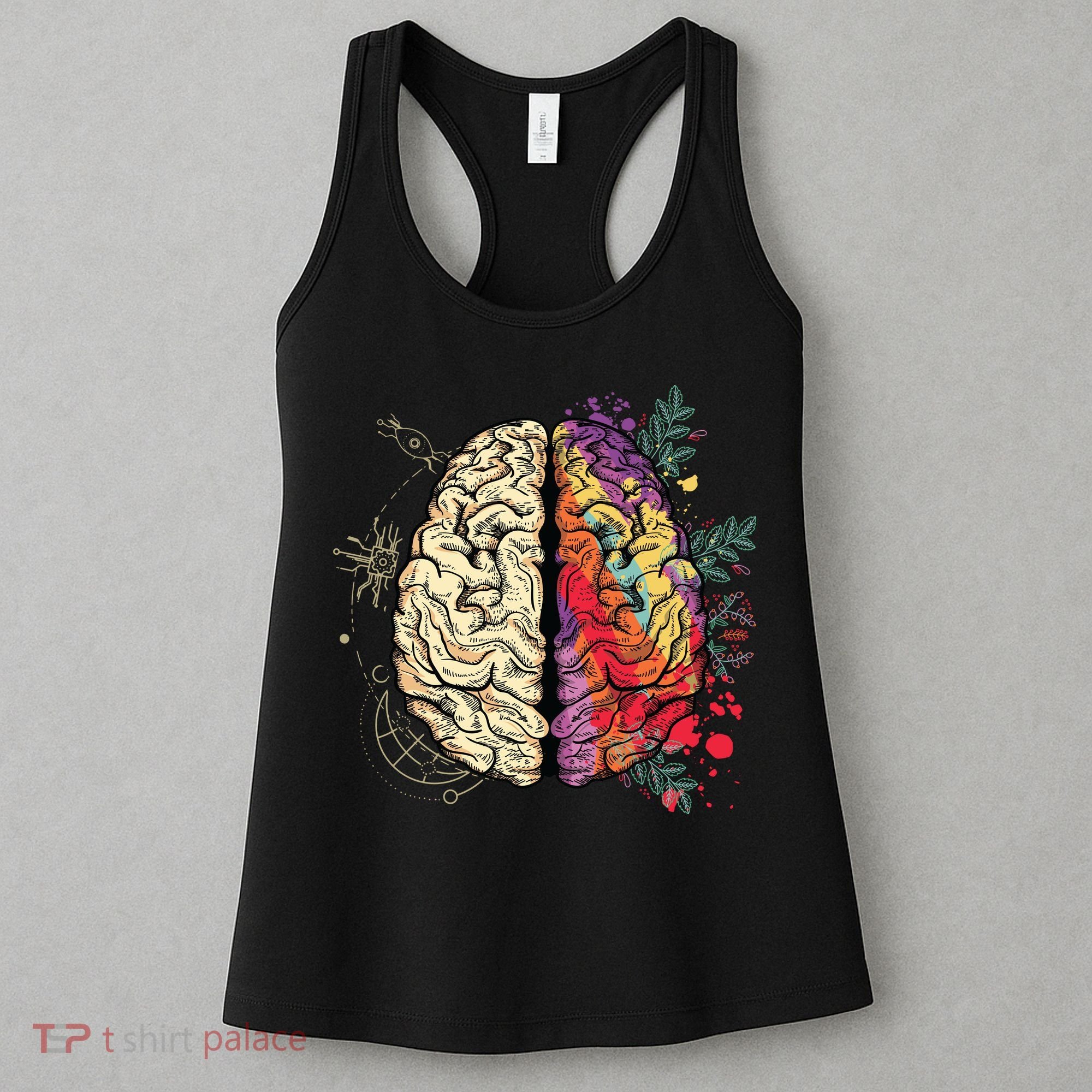 Human Brain Women's Tank Top