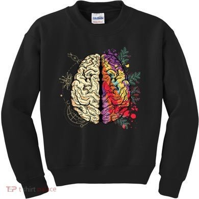 Human Brain Kids Sweatshirt