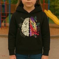 Human Brain Kids Hoodie thumb 3