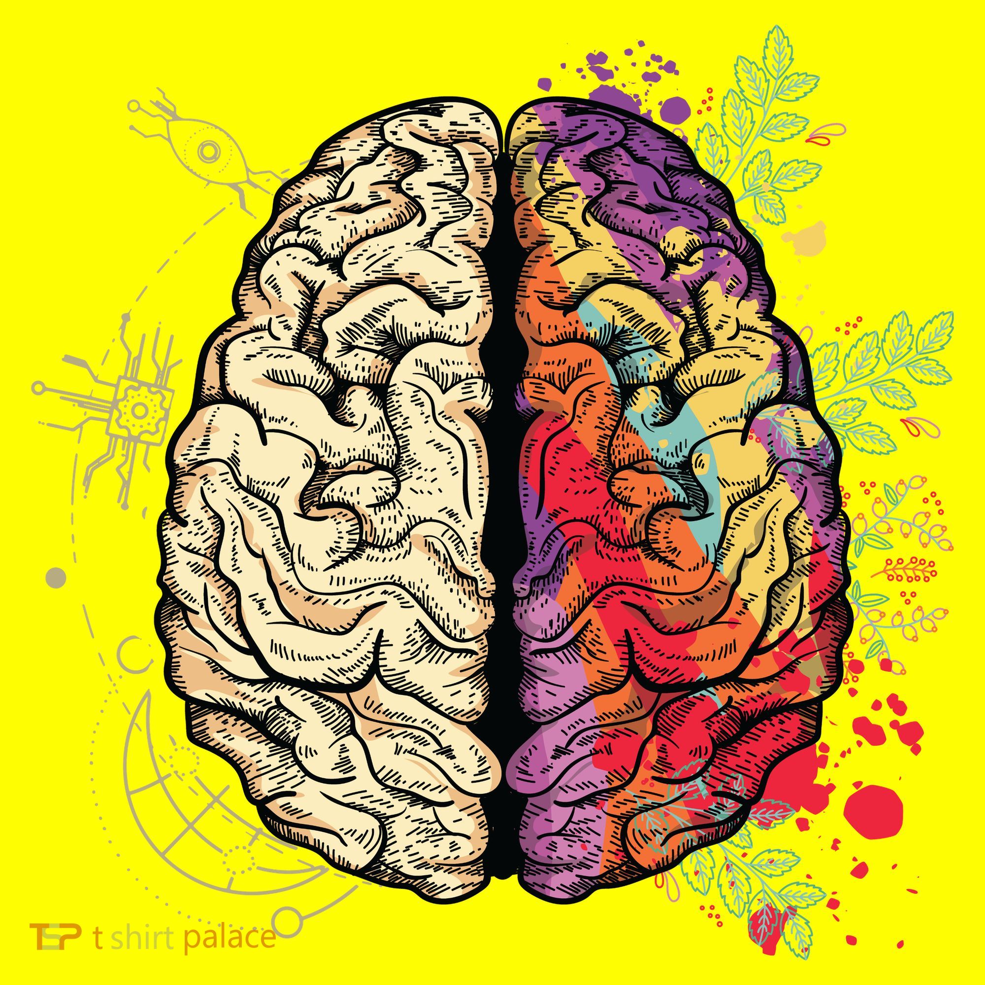Human Brain Toddler T-Shirt