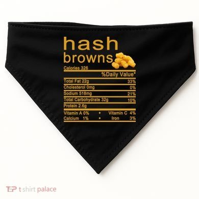 Hash Browns USA-Made Doggie Bandana