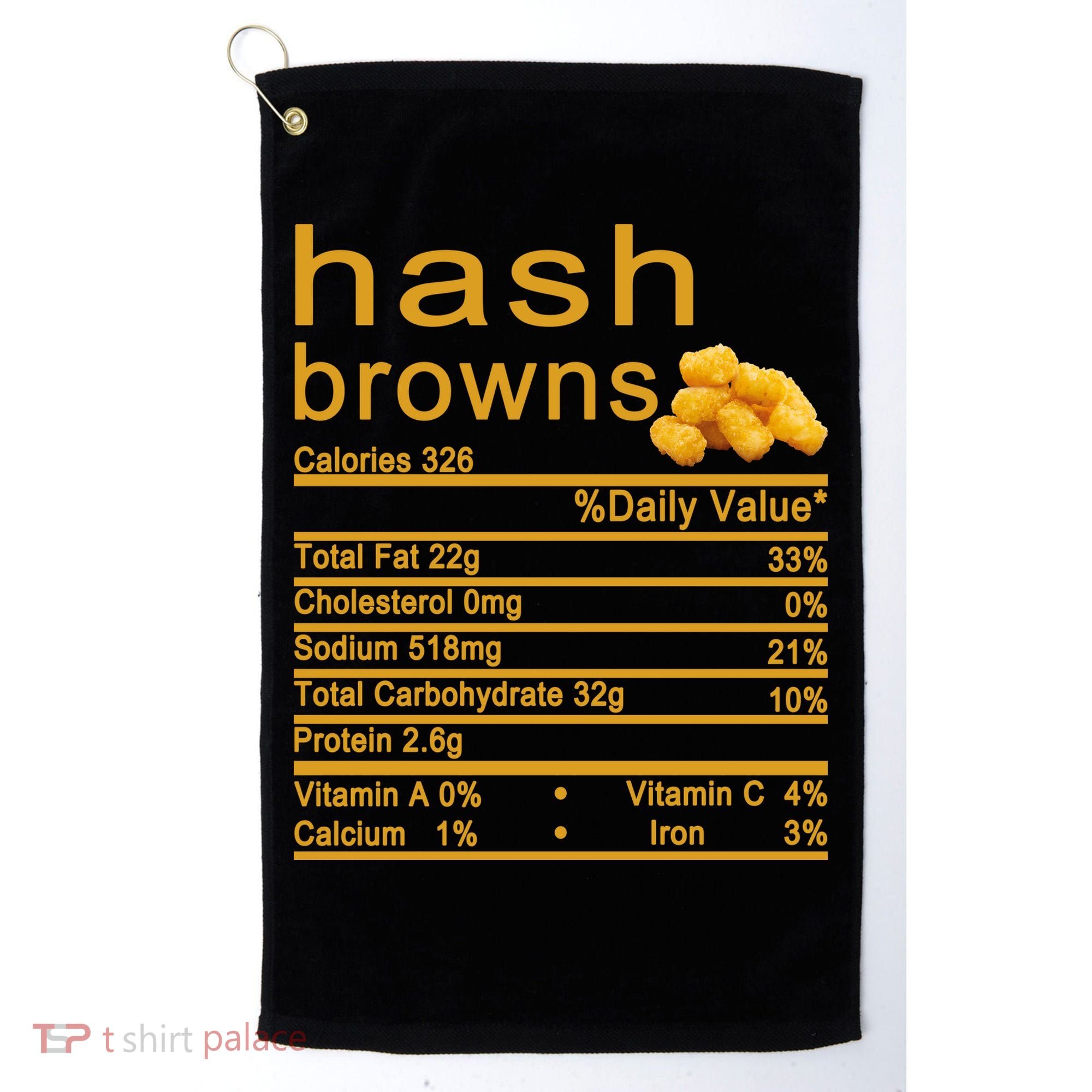 Hash Browns Golf Towel
