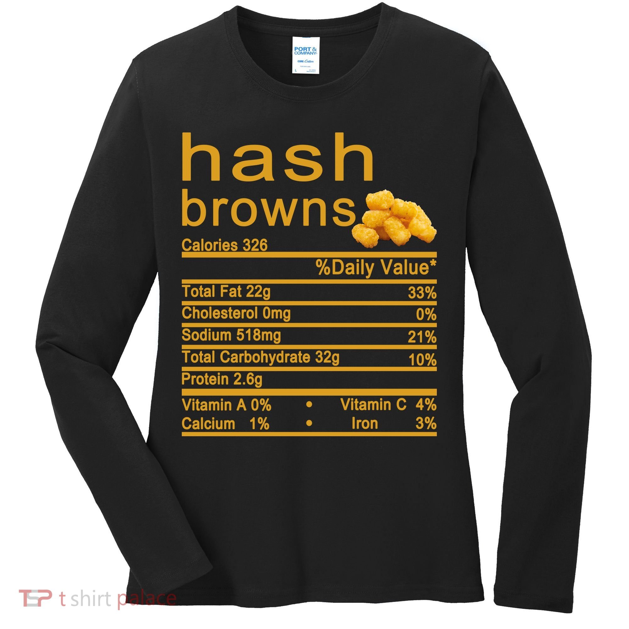 Hash Browns Women's Long Sleeve Shirt