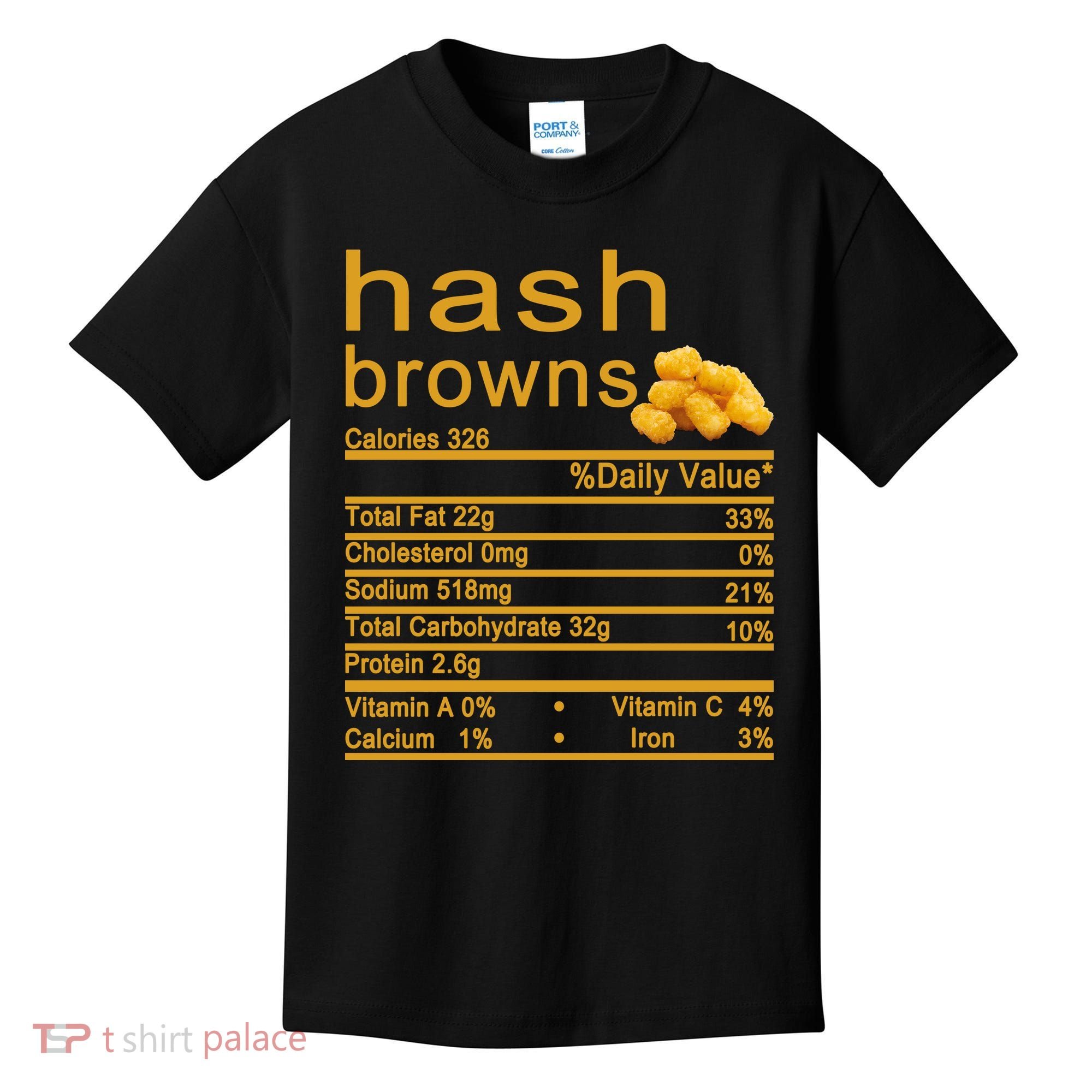 Hash Browns Kids T-Shirt