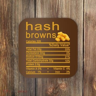 Hash Browns Coaster
