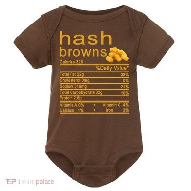 Hash Browns Baby Bodysuit