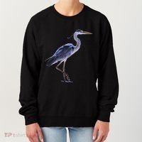 Heron Blue Heron Water Bird Women's Sweatshirt thumb 0