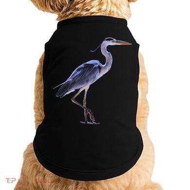 Heron Blue Heron Water Bird Doggie Tank