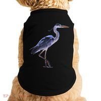 Heron Blue Heron Water Bird Doggie Tank thumb 0