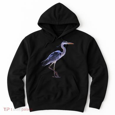 Heron Blue Heron Water Bird Hoodie