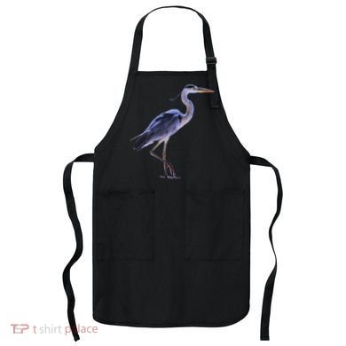 Heron Blue Heron Water Bird Apron