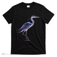 Heron Blue Heron Water Bird T-Shirt thumb 0