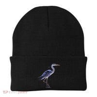 Heron Blue Heron Water Bird Beanie thumb 0