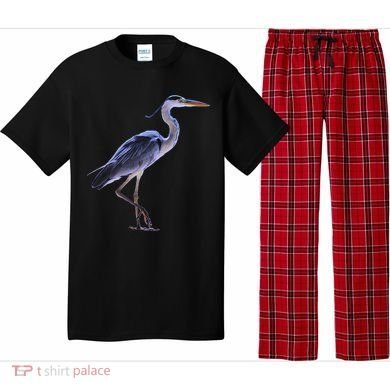 Heron Blue Heron Water Bird Pajama Set