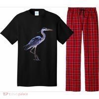Heron Blue Heron Water Bird Pajama Set thumb 0