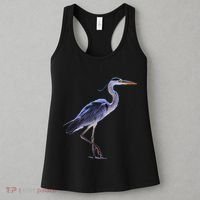 Heron Blue Heron Water Bird Women's Tank Top thumb 3