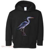 Heron Blue Heron Water Bird Toddler Hoodie thumb 0