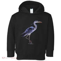 Heron Blue Heron Water Bird Toddler Hoodie thumb 0