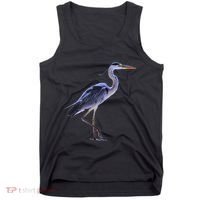 Heron Blue Heron Water Bird Tank Top thumb 0